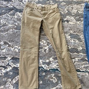 Levi 511 khaki pants